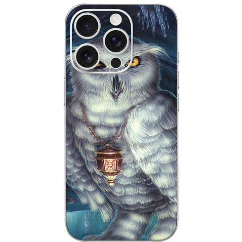 White Owl by Ed Beard Jr iPhone 16 Pro Skin